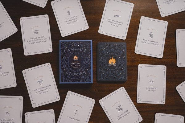 Mountaineers Books Book Campfire Stories Deck: Prompts for Igniting Stories by the Fire
