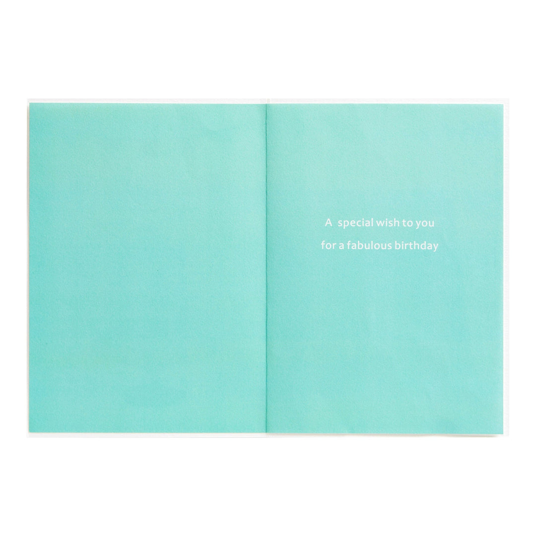 Niquea.D Card Cake with Banner Birthday Card