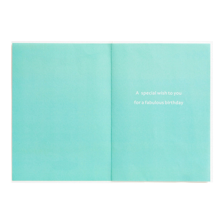 Niquea.D Card Cake with Banner Birthday Card