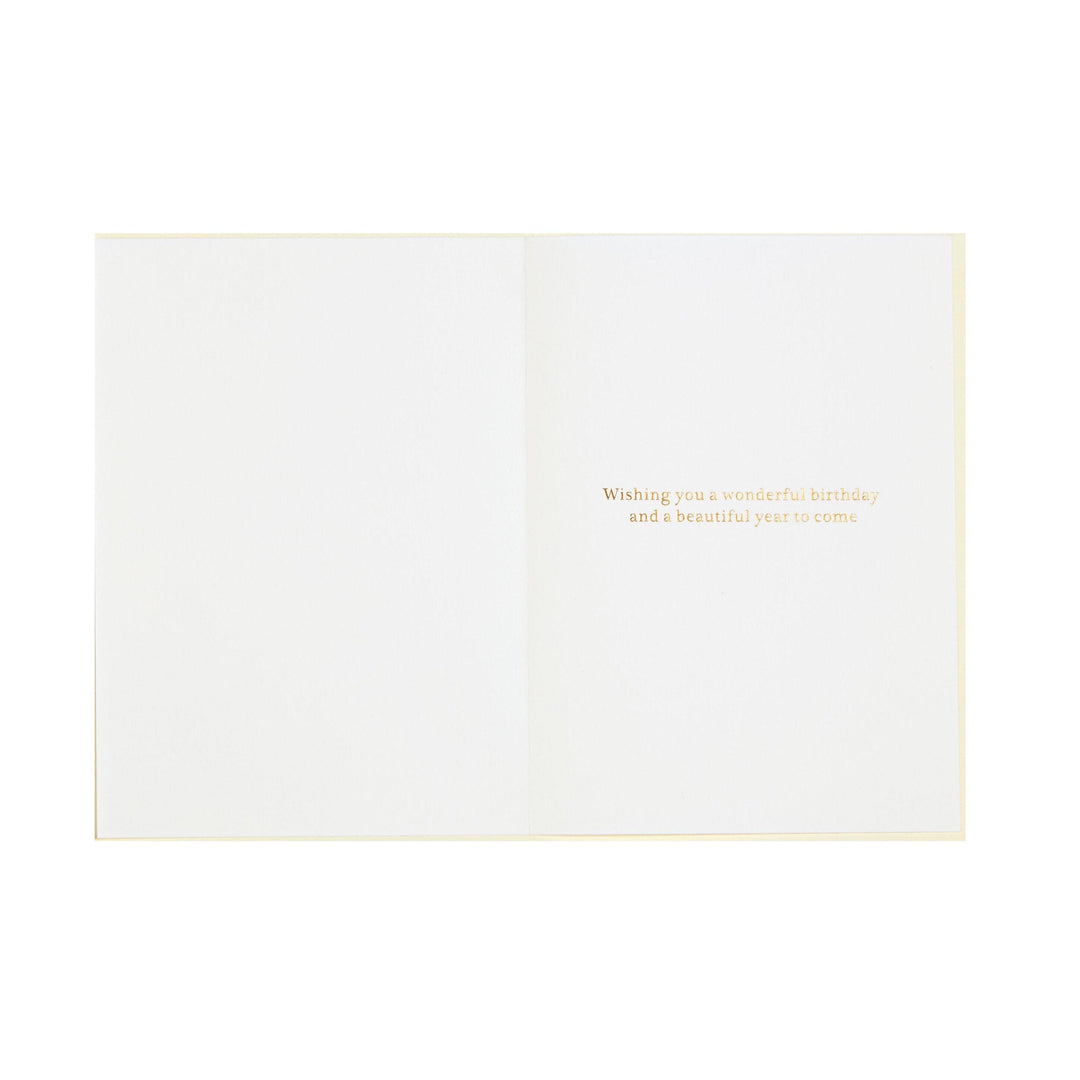 Niquea.D Card Crane with Sun Birthday Card