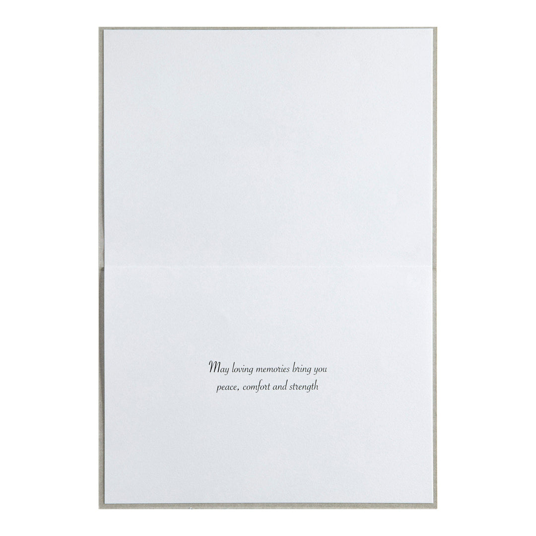 Niquea.D Card Feather Sympathy Card