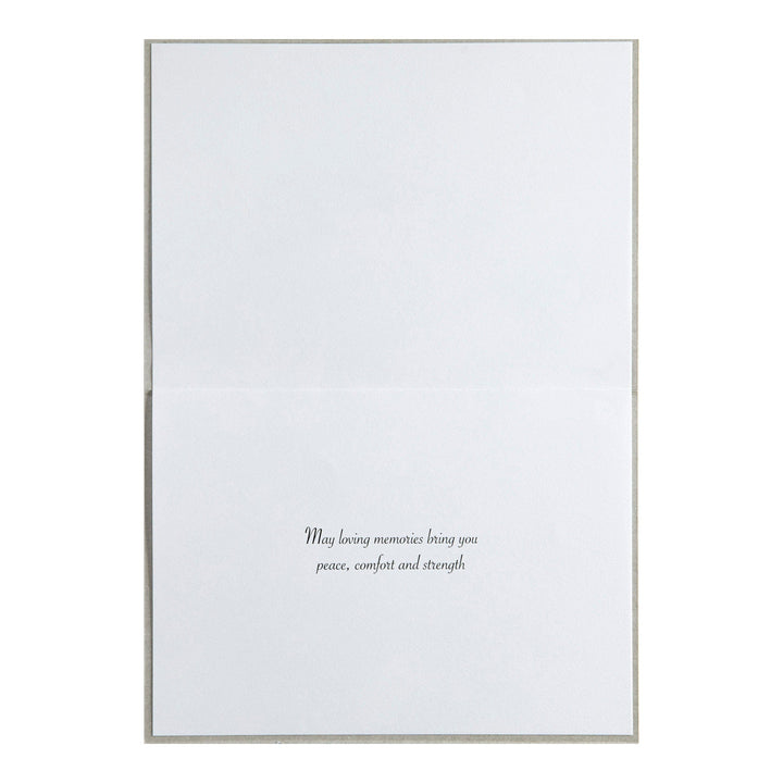 Niquea.D Card Feather Sympathy Card