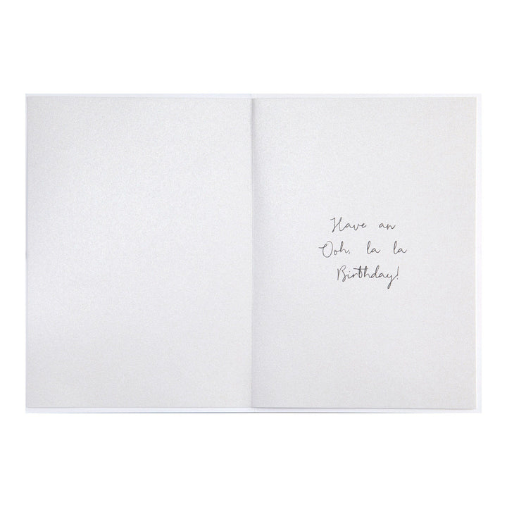 Niquea.D Card Laser Cut Eiffel Tower Birthday Card