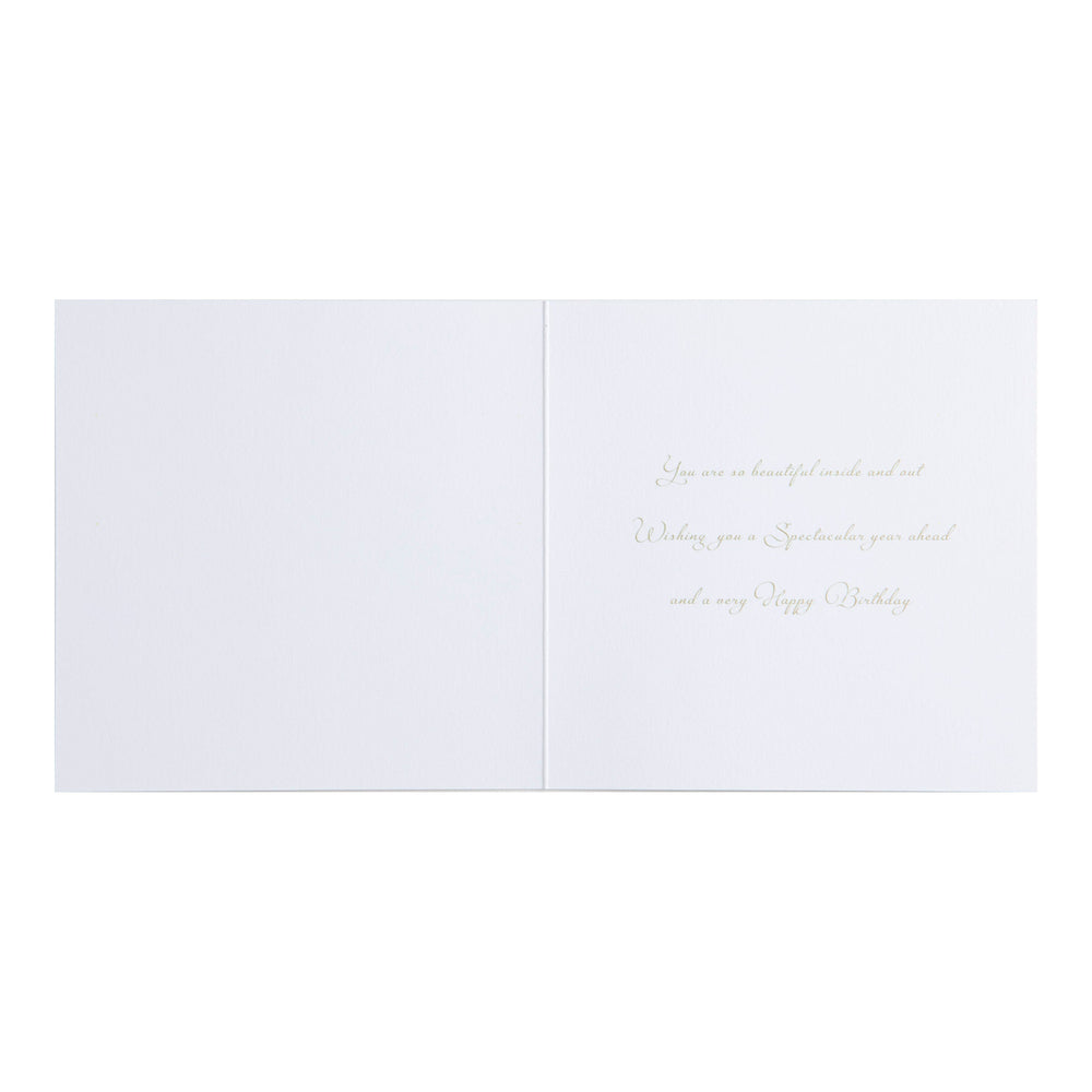 Niquea.D Card Rose Gold Tiara Birthday Card