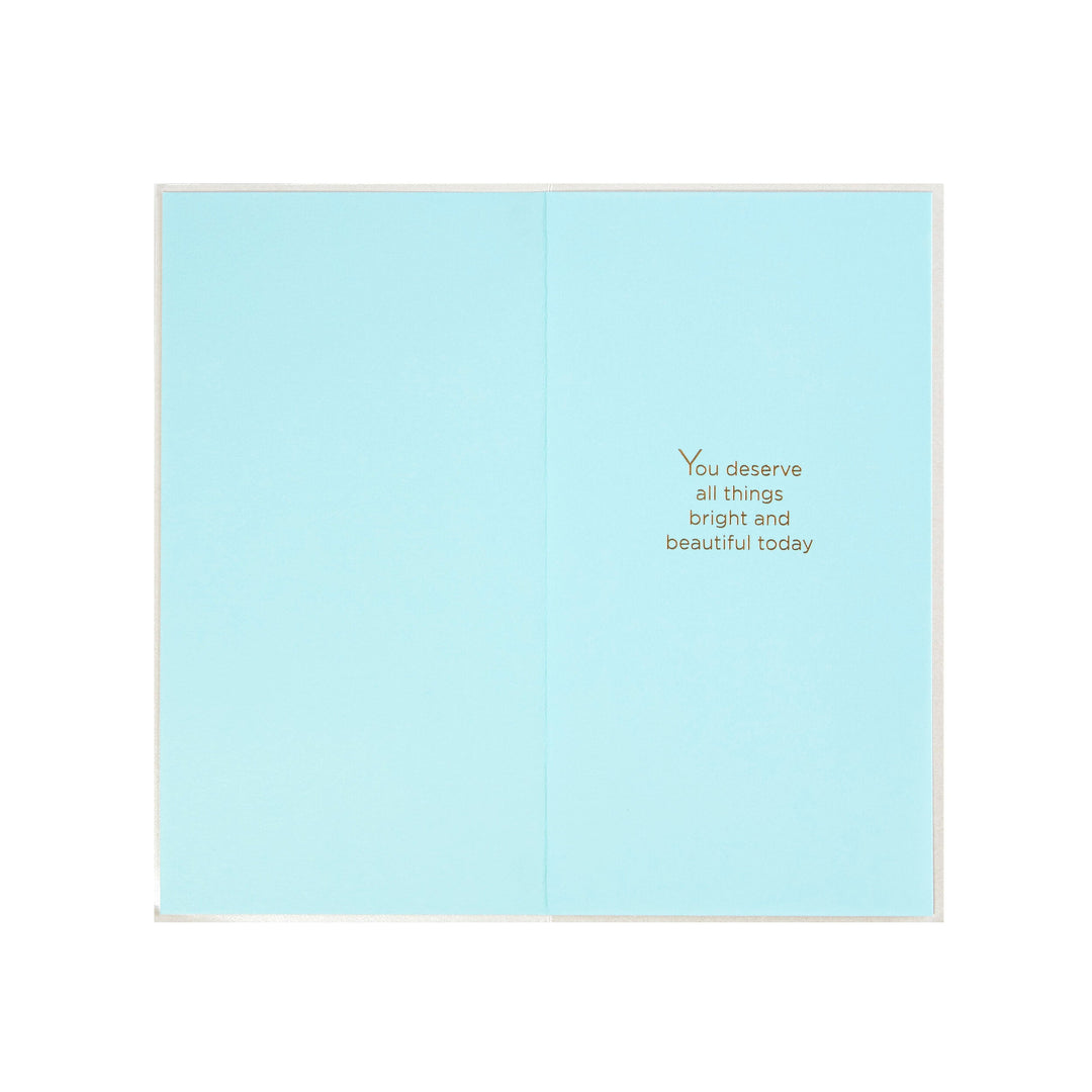 Niquea.D Card Tiered Flower Cake Birthday Card