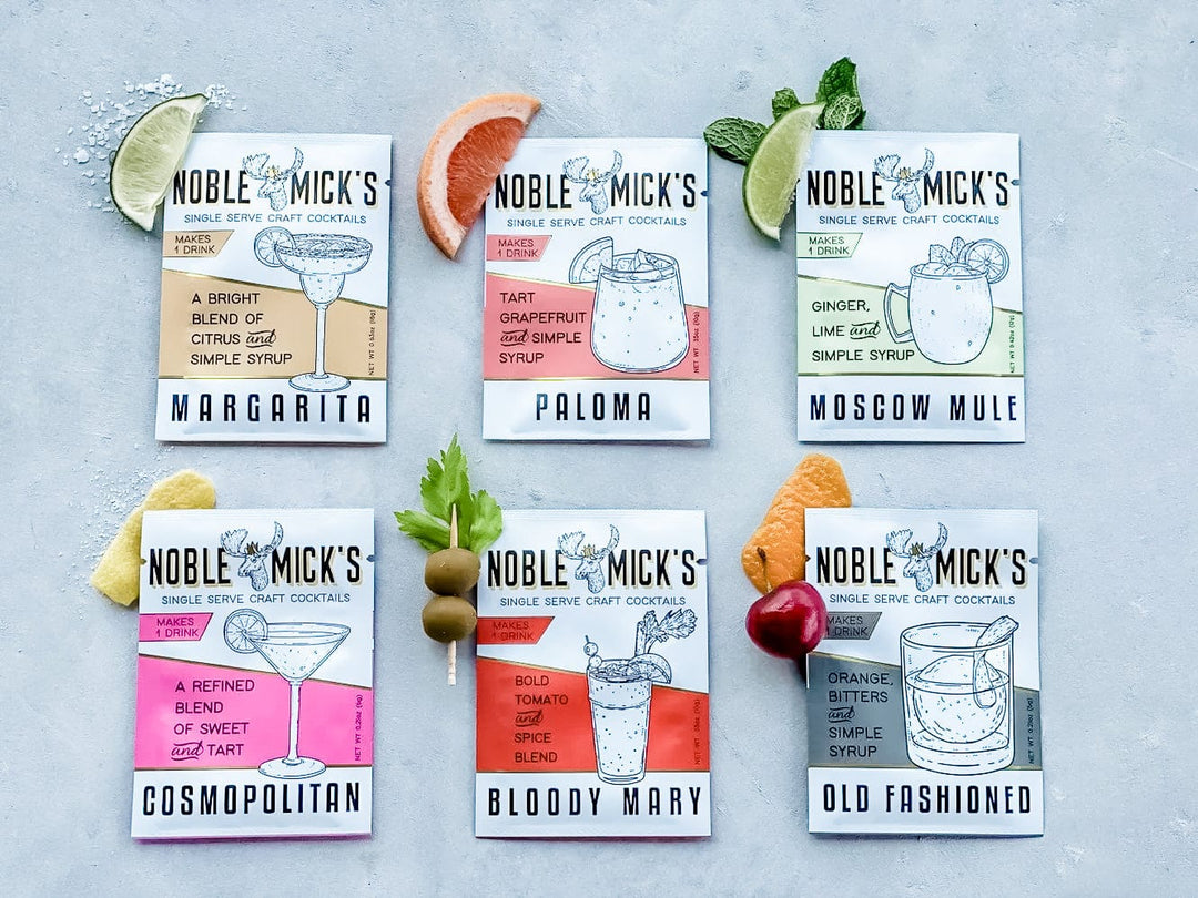 Noble Mick's Food and Beverage Single Serve Cocktail Mix