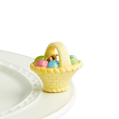 Nora Fleming Kitchen A Tisket, A Tasket Mini