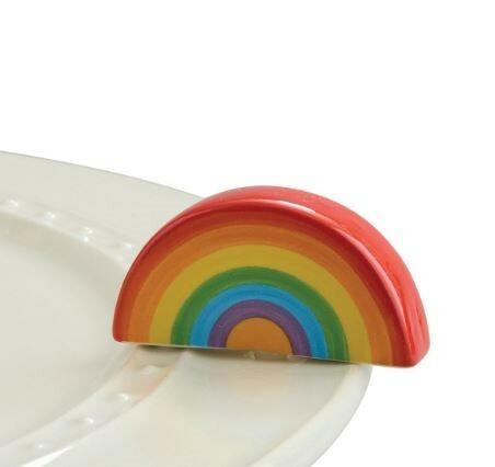 Nora Fleming Kitchen Over the Rainbow Mini