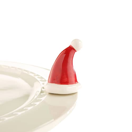 Nora Fleming Kitchen Santa Stops Here Mini