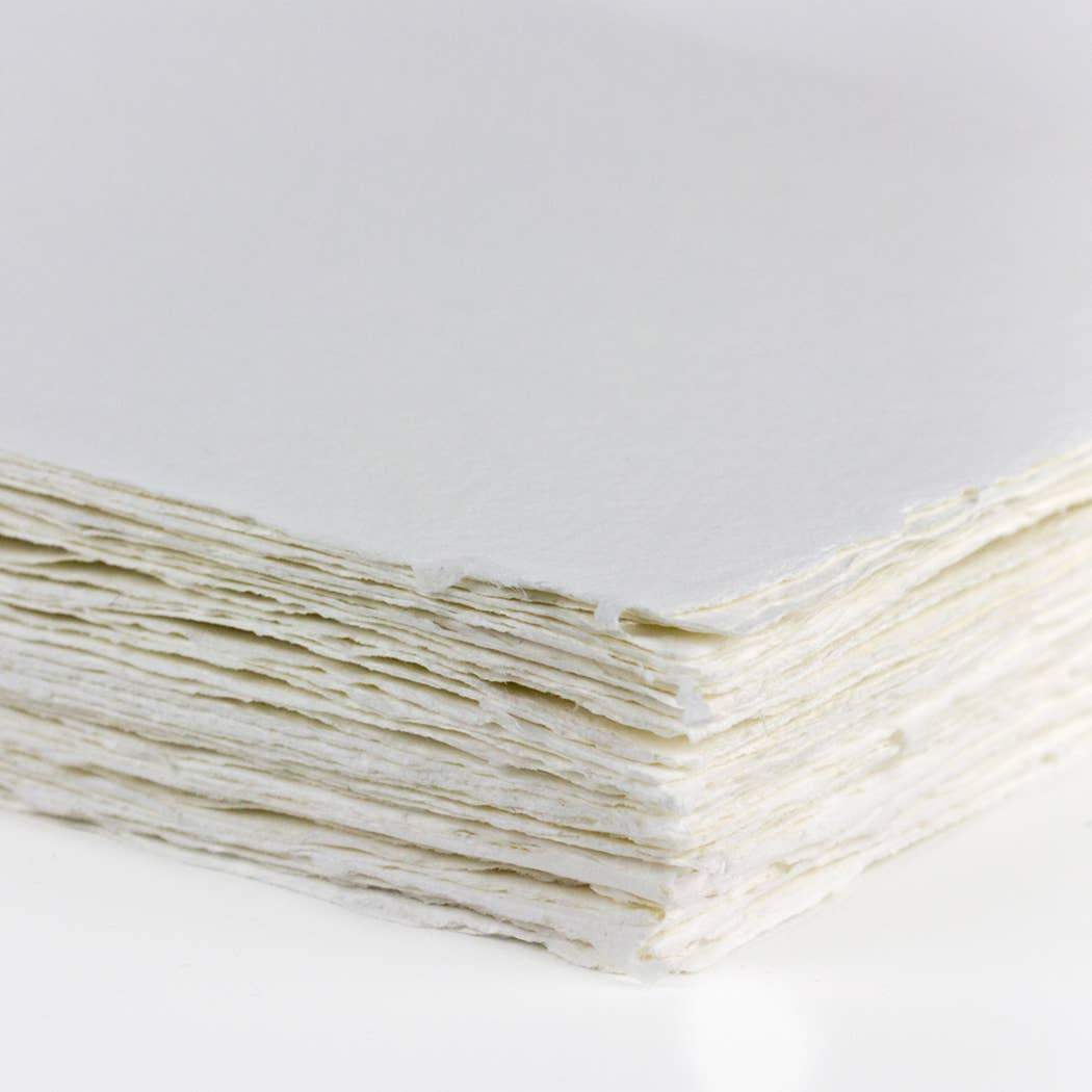 Oblation Papers & Press Handmade Paper Handmade Paper - White