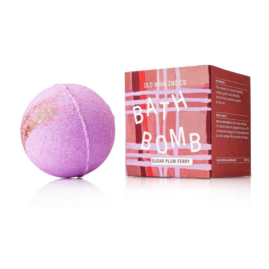 Old Whaling Company Bath Bomb Sugar Plum Ferry Bath Bomb