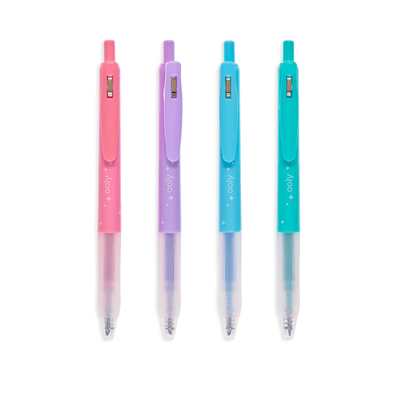 OOLY Art Supplies Oh My Glitter! Retractable Gel Pens