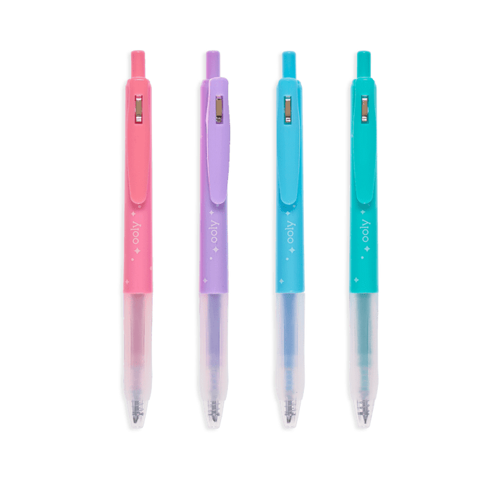 OOLY Art Supplies Oh My Glitter! Retractable Gel Pens