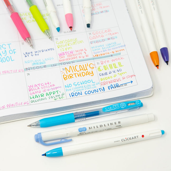 Paper Luxe Pen ClickArt Retractable Marker Pen