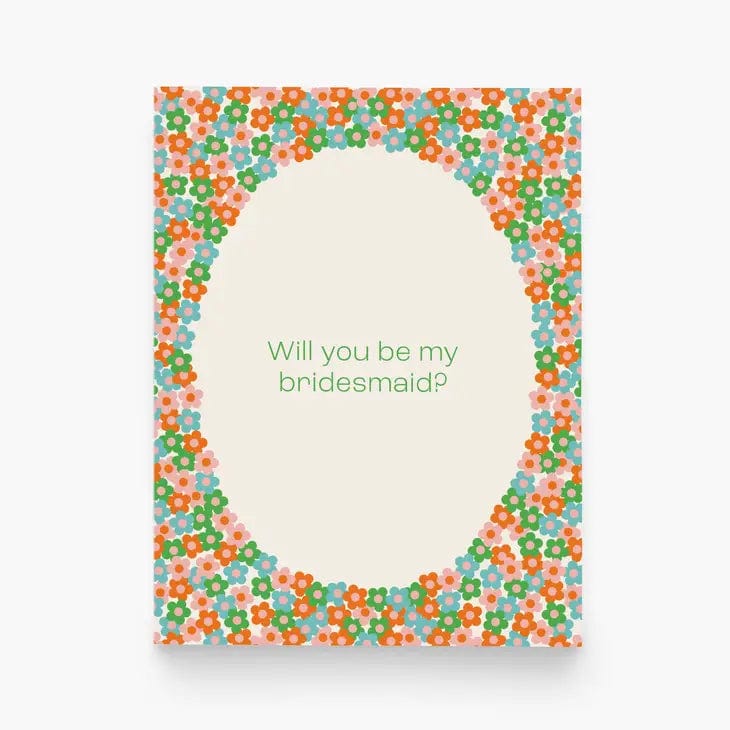 paper&stuff Card Bridesmaid Daisys Greeting Card
