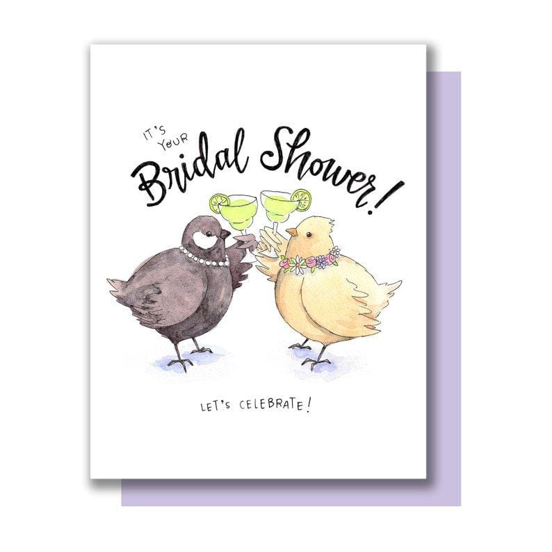 Paper Wilderness Single Card Bridal Birds Single Card