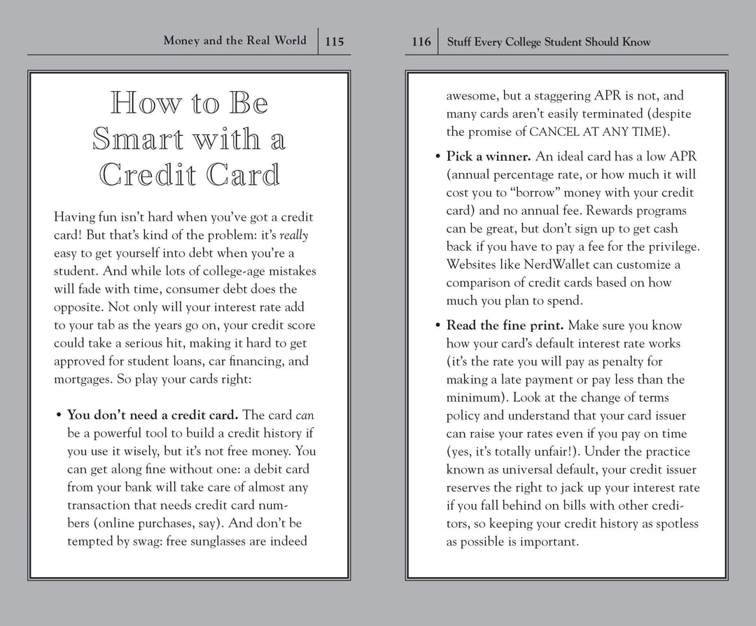 Penguin Random House Book Stuff Every College Student Should Know