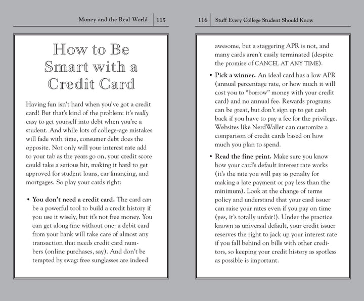 Penguin Random House Book Stuff Every College Student Should Know