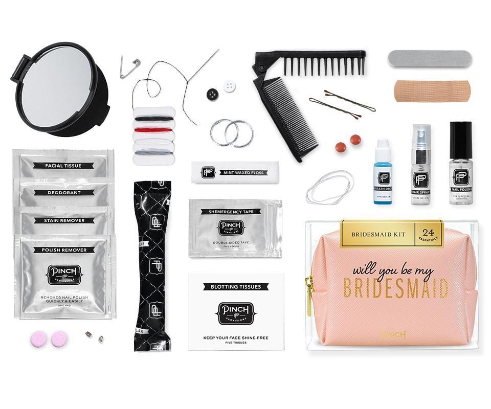 Pinch Provisions Travel Kit Be My Bridesmaid Kit