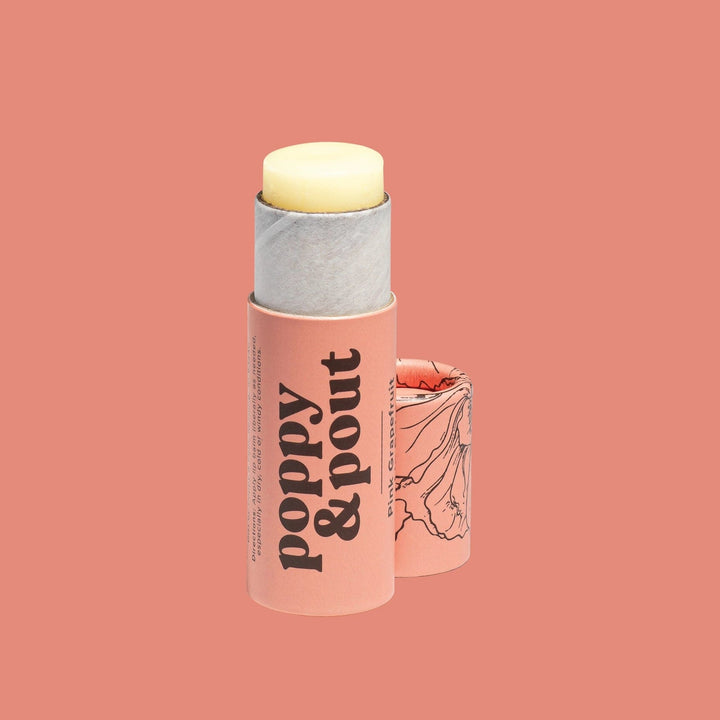 Poppy & Pout Lip Balms Pink Grapefruit Lip Balm