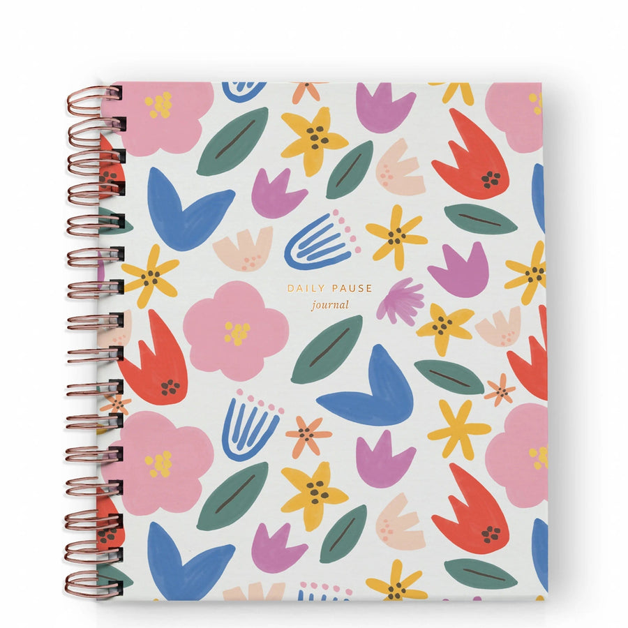 Ramona & Ruth Journal Daily Pause Journal in Floral Party