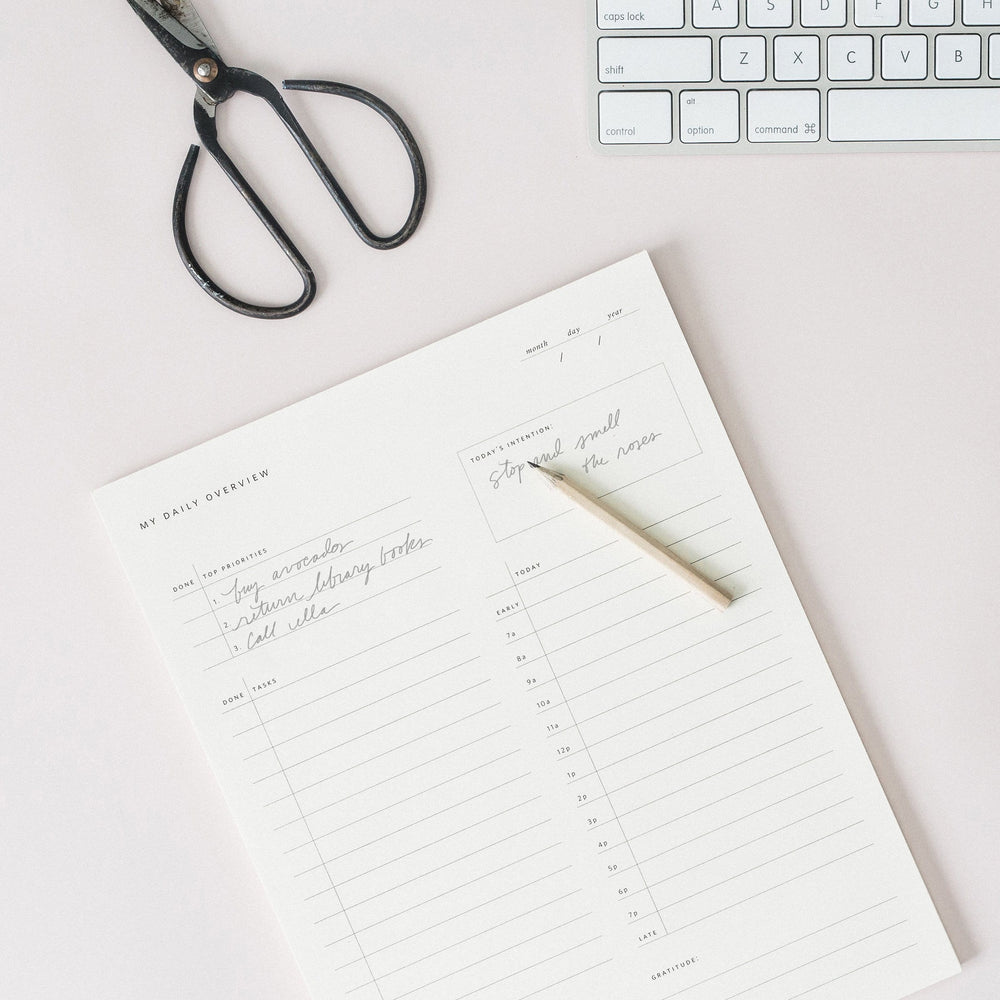 Ramona & Ruth Notepad Daily Overview Notepad