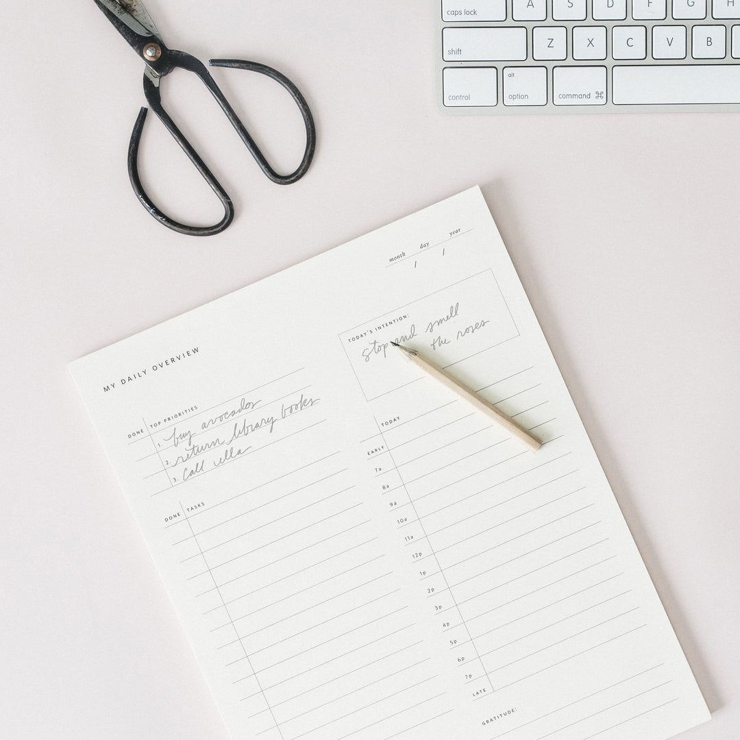 Ramona & Ruth Notepad Daily Overview Notepad