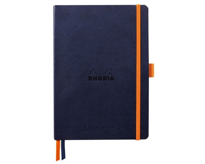Rhodia Notebook Midnight Rhodia A5 Soft Cover Dot Goalbook 5 ½ x 8 ¾ "