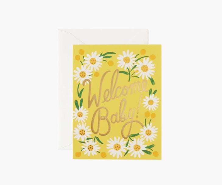 Rifle Paper Co. Card Daisy Baby Card