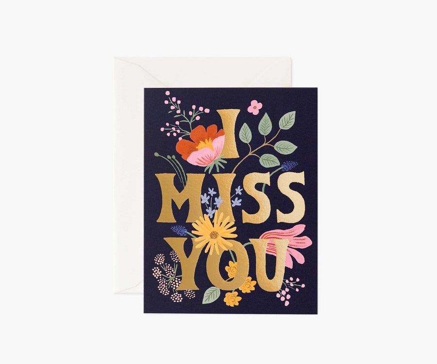 Rifle Paper Co. Card I Miss You Card