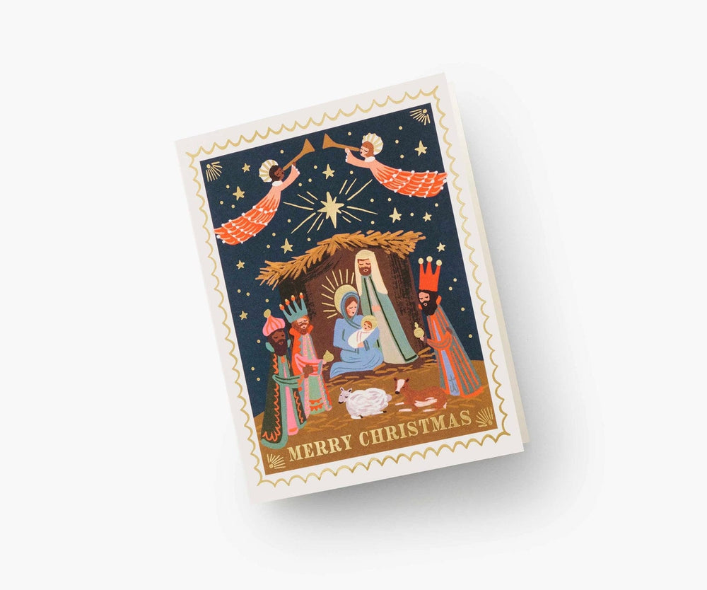 Rifle Paper Co. Cards Christmas Nativity Card
