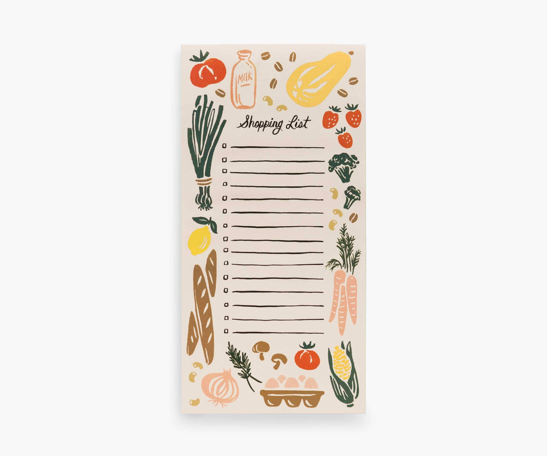 Rifle Paper Co. Notepad Corner Store Market Pad