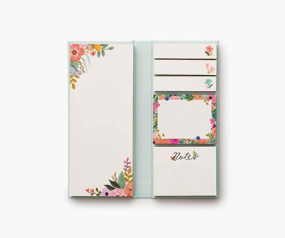Rifle Paper Co. Sticky Notes Garden Party Sticky Note Folio
