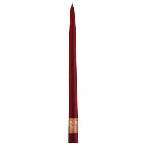 Root Candles Candles 12" / Garnet Dipped Taper Candles