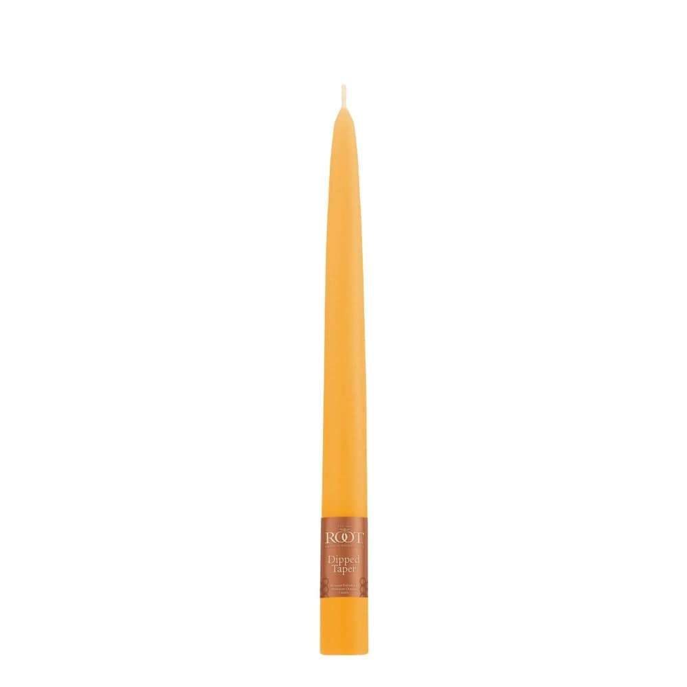 Root Candles Candles 9" / Butterscotch Dipped Taper Candles