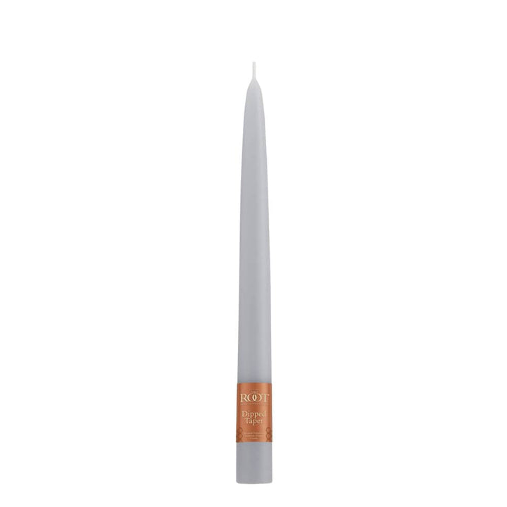 Root Candles Candles 9" / Platinum Dipped Taper Candles