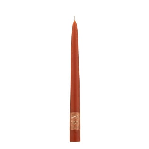 Root Candles Candles 9" / Rust Dipped Taper Candles