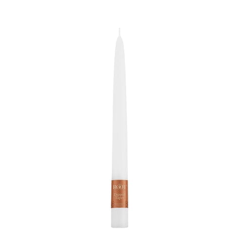 Root Candles Candles 9" / White Dipped Taper Candles