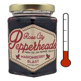 Marionberry Blast Pepper Jelly 12 oz Food and Beverage Rose City Pepperheads 