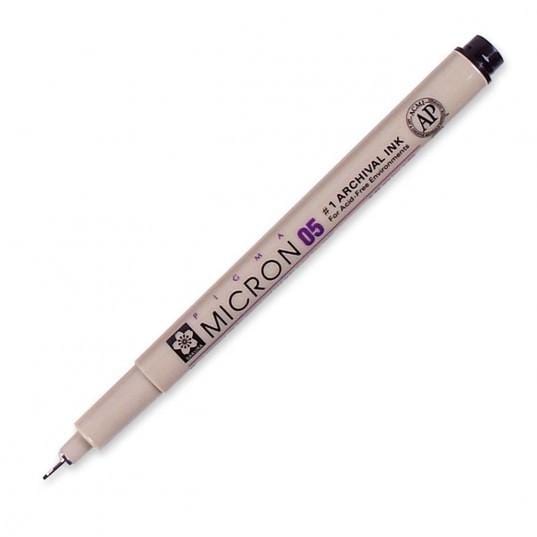 Blue Black - Pigma Micron Pen 05 .45mm - Sakura