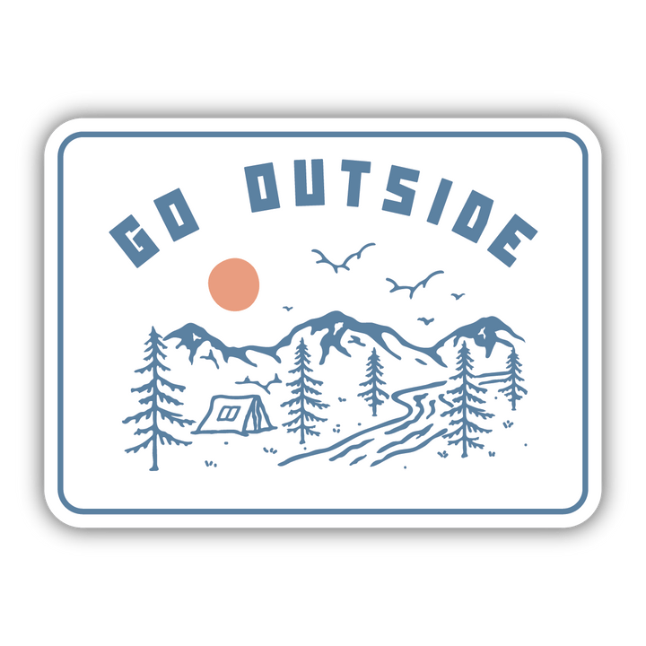 Stickers Northwest Sticker Go Outside 2.0 Sticker