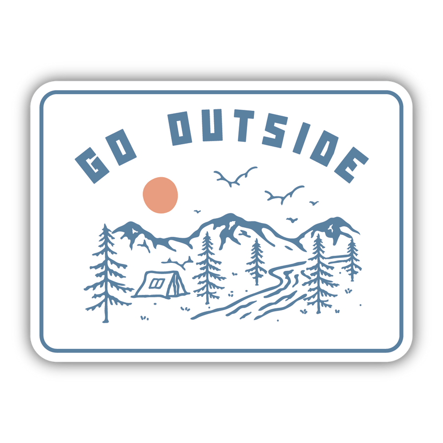 Stickers Northwest Sticker Go Outside 2.0 Sticker