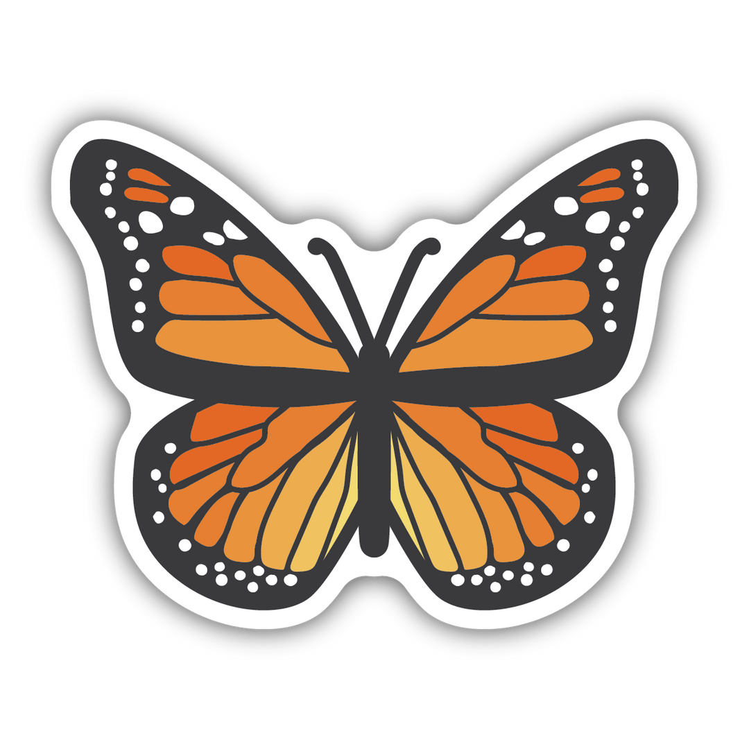 Stickers Northwest Sticker Monarch Butterfly Sticker