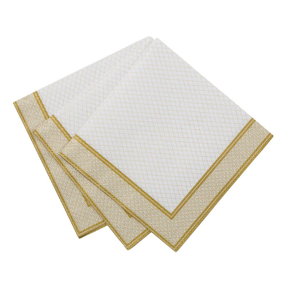 Talking Tables Party Supplies Party Porcelain Gold Cocktail Napkin