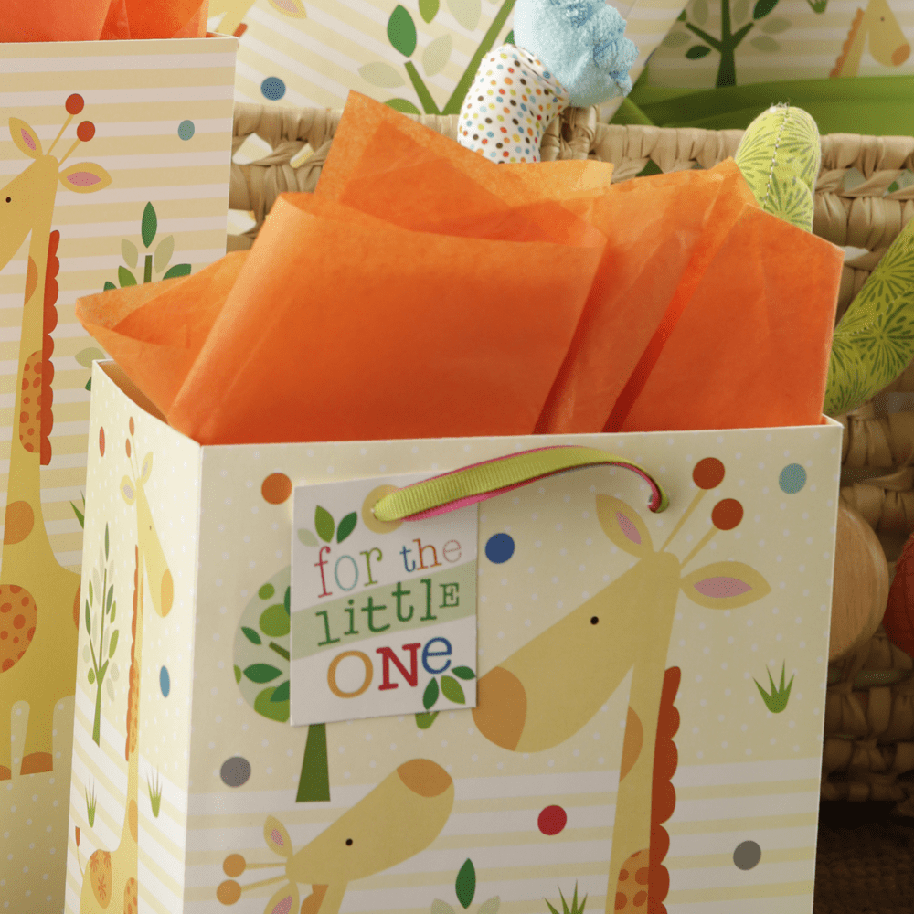 The Gift Wrap Company Tissue Paper Orange Gift Tissue