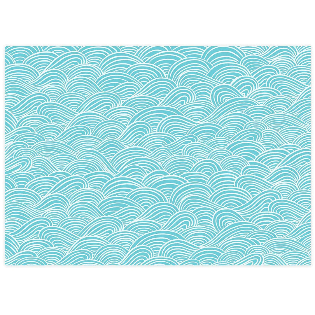 The Social Type Cards Waves Tissue Paper