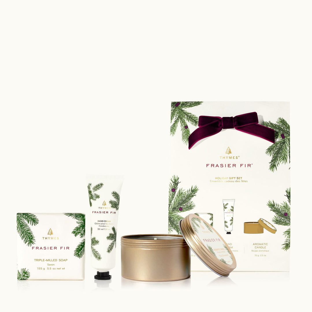 Thymes Bath and Body Frasier Fir Holiday Gift Set
