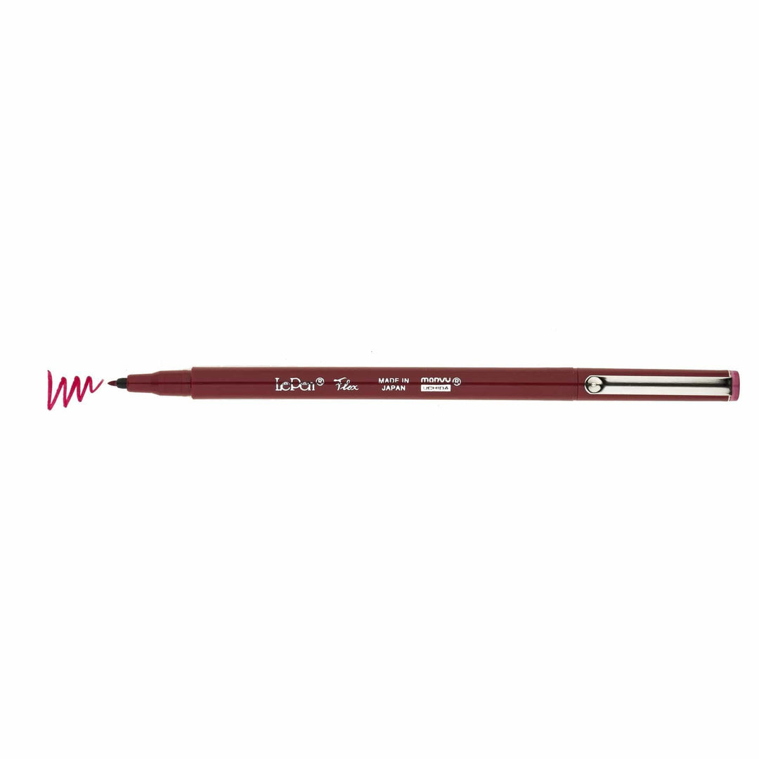 Uchida Pen burgandy #28 Le Pen Flex