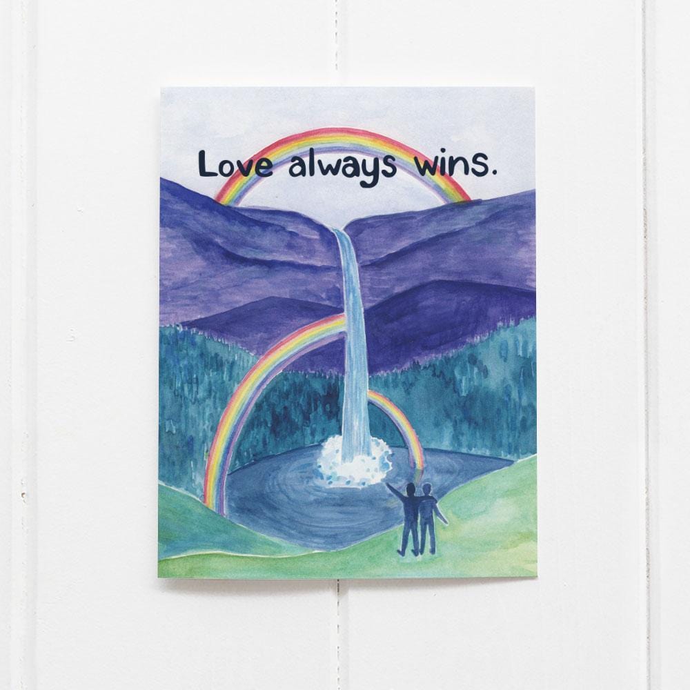 Yardia Card Love Wins Card
