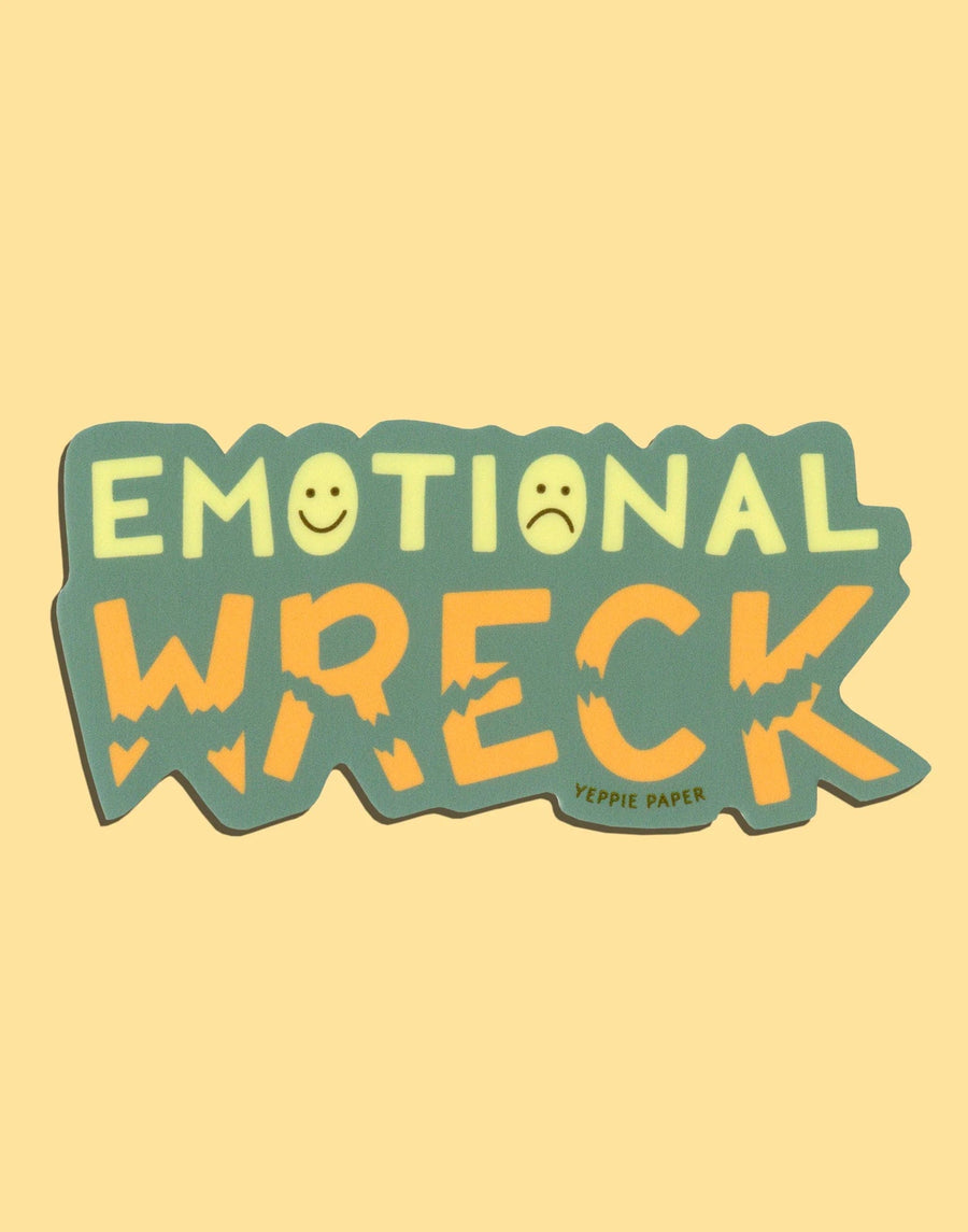 Yeppie Paper Sticker Emotional Wreck Sticker
